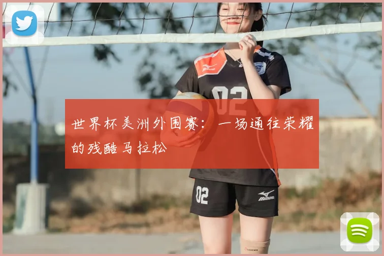 世界杯美洲外围赛:一场通往荣耀的残酷马拉松
